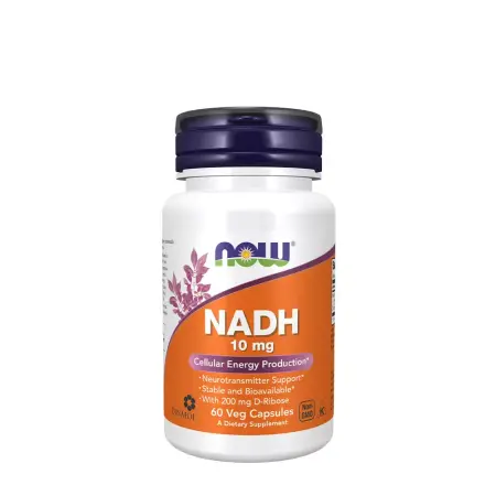 Now Foods NADH 10 mg (60 Veg Capsules) - Now Foods