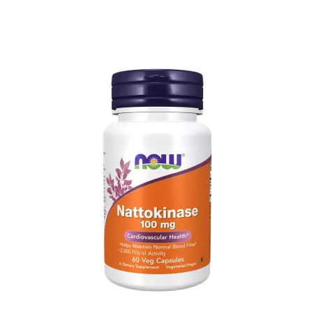 Now Foods Nattokinase 100 mg (60 Veg Capsules) - Now Foods