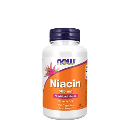 Now Foods Niacin 500 mg (100 Capsules) - Now Foods