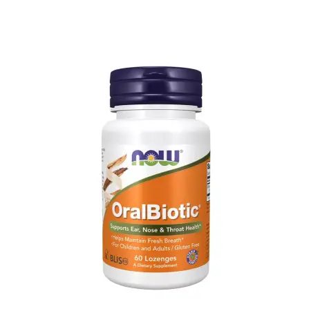 Now Foods Oralbiotic (60 Lozenges) - Now Foods