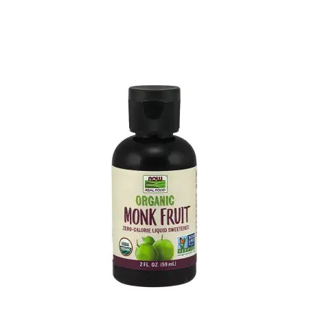 Now Foods Organic Liquid Monk Fruit (59 ml, Unflavored) - Now Foods