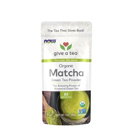 Now Foods Organic Matcha Green Tea Powder (3 Oz.) - Now Foods