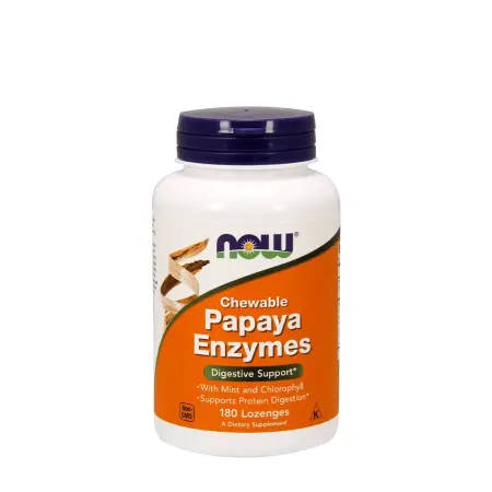Now Foods Papaya Enzyme (180 Lozenges) - Now Foods