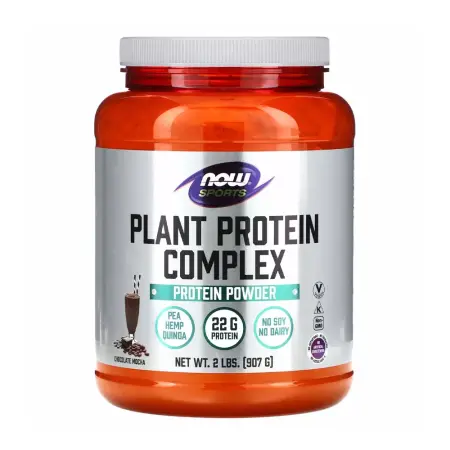 Now Foods Plant Protein Complex (907 g, Chocolate Mocha) - Now Foods