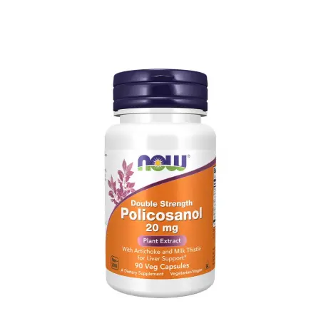 Now Foods Policosanol 20 mg (90 Veg Capsules) - Now Foods