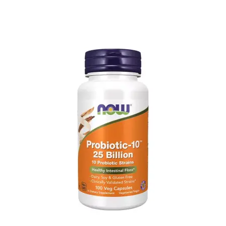 Now Foods Probiotic-10™ 25 Billion (100 Veg Capsules) - Now Foods