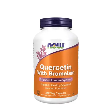 Now Foods Quercetin With Bromelain (240 Veg Capsules) - Now Foods