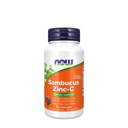 Now Foods Sambucus Zinc-C (60 Lozenges) - Now Foods