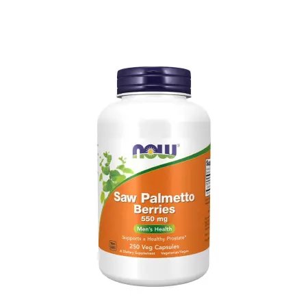 Now Foods Saw Palmetto Berries 550 mg (250 Veg Capsules) - Now Foods