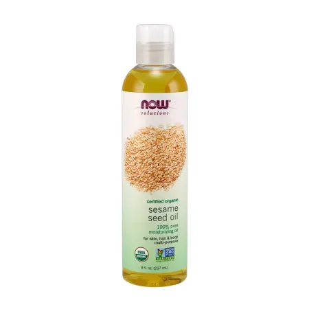 Now Foods Sesame Seed Oil, Organic (237 ml) - Now Foods