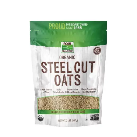 Now Foods Steel Cut Oats Organic (2 lbs) - Now Foods