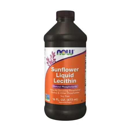 Now Foods Sunflower Liquid Lecithin (473 ml) - Now Foods