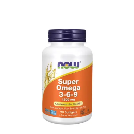 Now Foods Super Omega 3-6-9 1200 mg (90 Softgels) - Now Foods