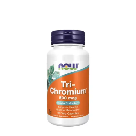 Now Foods Tri-Chromium™ 500 mcg with Cinnamon (90 Veg Capsules) - Now Foods