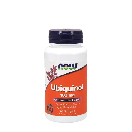 Now Foods Ubiquinol 100 mg (60 Softgels) - Now Foods