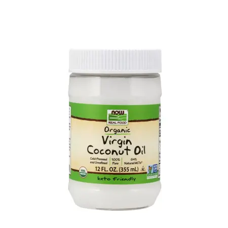 Now Foods Virgin Coconut Cooking Oil, Organic (355 ml) - Now Foods