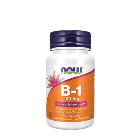 Now Foods Vitamin B-1 (Thiamine) 100mg (100 Tablets) - Now Foods