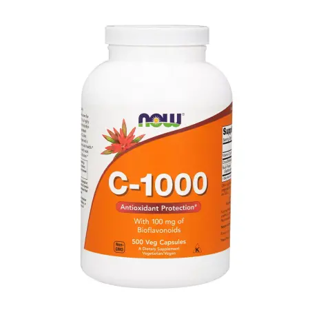 Now Foods Vitamin C-1000 With Bioflavonids (500 Capsules) - Now Foods