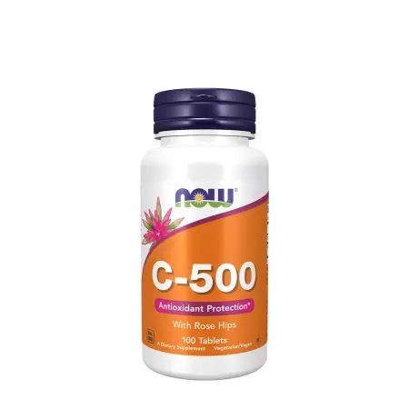 Now Foods Vitamin C-500 (100 Tablets) - Now Foods