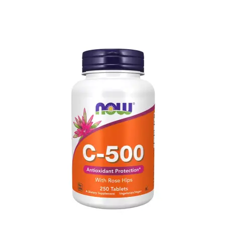 Now Foods Vitamin C-500 (250 Tablets) - Now Foods