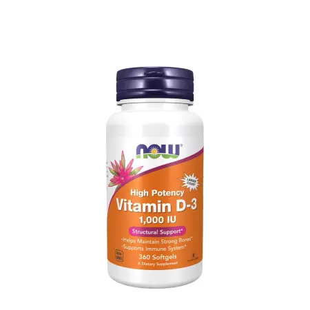 Now Foods Vitamin D-3 1,000 IU (360 Softgels) - Now Foods