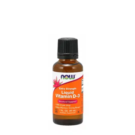Now Foods Vitamin D-3 Liquid, Extra Strength (30 ml) - Now Foods