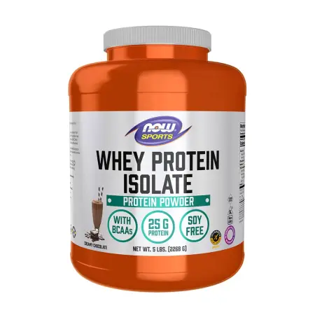 Now Foods Whey Protein Isolate (2268 g, Chocolate) - Now Foods
