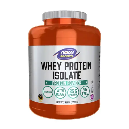 Now Foods Whey Protein Isolate (2268 g, Unflavored) - Now Foods