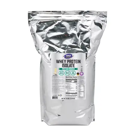 Now Foods Whey Protein Isolate (4540 g, Creamy Vanilla) - Now Foods