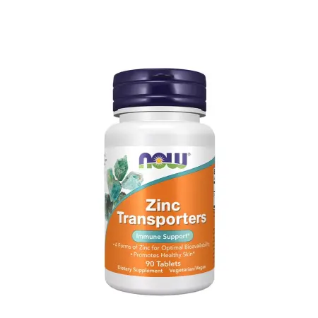 Now Foods Zinc Transporters 22mg (90 Tablets) - Now Foods