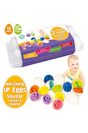 Numbers Egg Matching 10's TYC00760581471 - Circle Toys