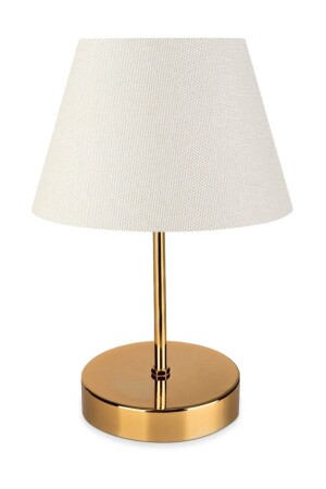 Nura Gold Lampenschirm Uni Stoff Home-7117 - Evlight