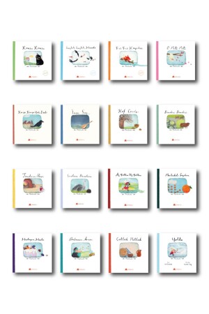 Nursery Rhymes Big Set 16 Books 0-3 Years Nursery Rhymes16 - Kumdan Kale Yayınları