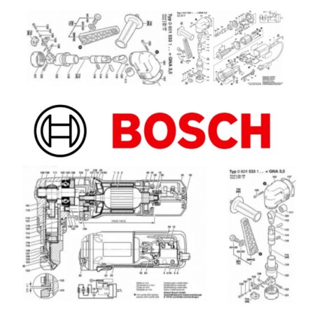 Nut for collet BOSCH GGS 30 - Bosch Parts