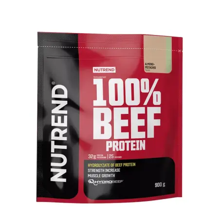 Nutrend 100% Beef Protein (900 g, Almond Pistachio) - Nutrend