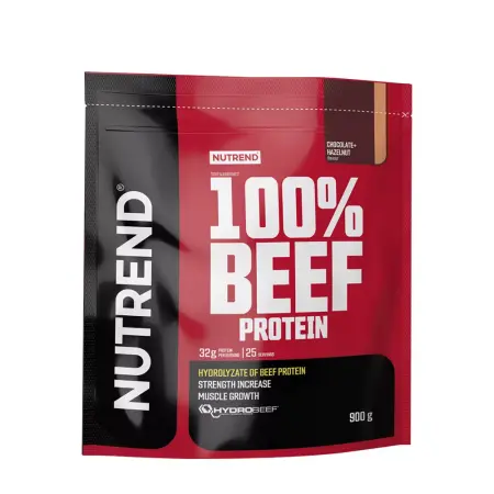 Nutrend 100% Beef Protein (900 g, Chocolate Hazelnut) - Nutrend