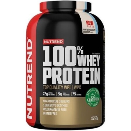 Nutrend 100% Whey Protein 2250 g. - Nutrend