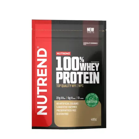 Nutrend 100% Whey Protein (400 g, Chocolate Brownie) - Nutrend