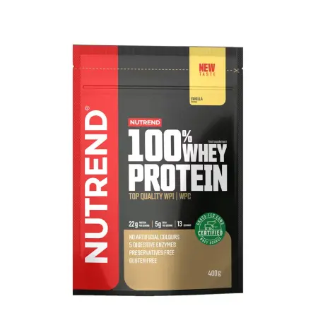 Nutrend 100% Whey Protein (400 g, Vanilla) - Nutrend
