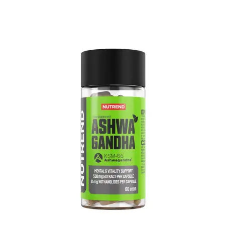 Nutrend Ashwagandha KSM-66 (60 Capsule) - Nutrend