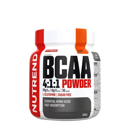 Nutrend BCAA 4:1:1 Powder (300 g, Orange) - Nutrend
