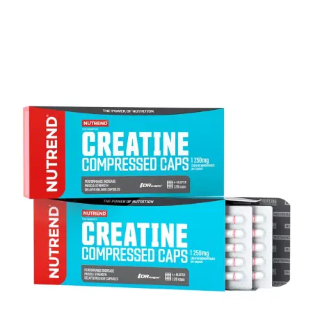 Nutrend Creatine Compressed Caps (120 Capsules) - Nutrend