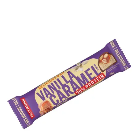 Nutrend Delicious Bar (50 g, Vanilla & Caramel) - Nutrend