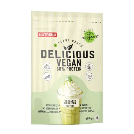 Nutrend Delicious Vegan Protein (450 g, Pistachio & Marzipan) - Nutrend