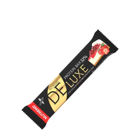 Nutrend Deluxe bar (60 g, Strawberry Cheesecake) - Nutrend
