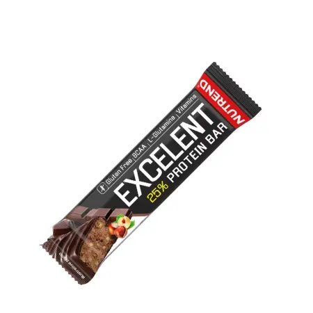 Nutrend Excelent Protein Bar (1 Bar, Chocolate Nuts) - Nutrend