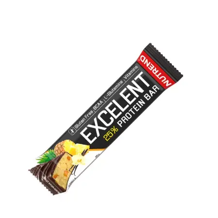 Nutrend Excelent Protein Bar (1 Bar, Vanilla & Pineapple) - Nutrend