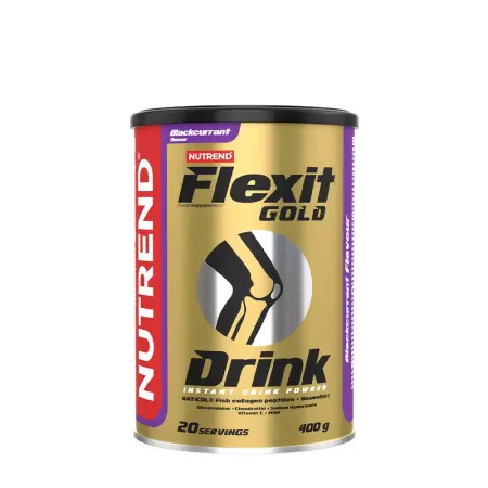 Nutrend Flexit Gold Drink (400 g, Blackcurrant) - Nutrend