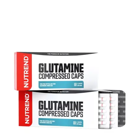Nutrend Glutamine Compressed Caps (120 Capsules) - Nutrend