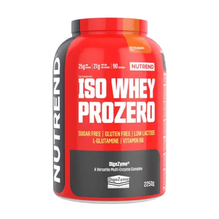 Nutrend Iso Whey Prozero (2250 g, Salted Caramel) - Nutrend